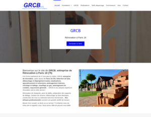 GRCB Paris 18, Construction, Maconnerie