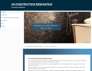 CH CONSTRUCTION RÉNOVATION Belgentier, Artisans du bâtiment, Maconnerie