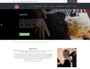 Sandrine Lemeau La Baule-Escoublac, Médecine chinoise, Massage