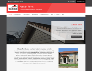 Artisan ferret Saint-Vit, Artisan menuisier, Couverture zinguerie, Isolation combles, Peinture, Ravalement de façade, Rénovation toiture