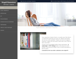 Magali Hamoniaux Toussieu, Sophrologue, Psychologue