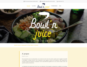 Bowl'n Juice Lorient, Restaurant