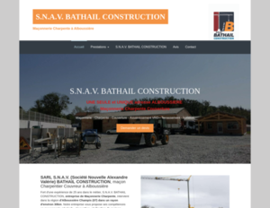 S.N.A.V. BATHAIL CONSTRUCTION Alboussière, Entreprise maçonnerie, Assainissement