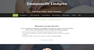 Emmanuelle Lindgren - Pôle médical du Plateau Paris 19, Ostéopathe