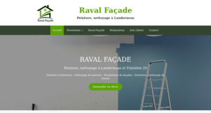 Raval Façade Landivisiau, Peinture, Entreprises de nettoyage, Ravalement de façade
