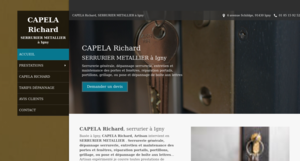 CAPELA Richard Igny, Serrurier, Dépannage serrurerie, Métallerie serrurerie, Serrurier