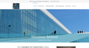 Bâtiment Rémois Tinqueux, Construction