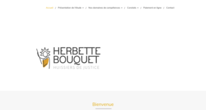 HERBETTE BOUQUET Mesnard-la-Barotière, Huissier