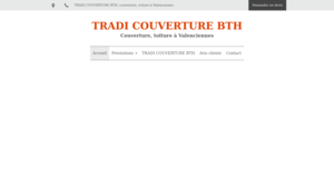 TRADI COUVERTURE BTH Gommegnies, Charpente couverture, Zingueur