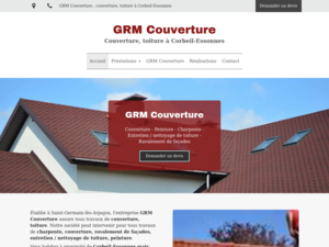 GRM Couverture Saint-Germain-lès-Arpajon, Charpente couverture, Charpente couverture, Couverture, toiture en chaume, Démoussage, traitement des toitures, Peinture bâtiment, Ravalement de façade, Rénovation toiture