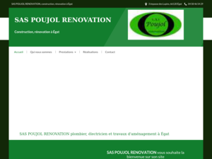 SAS POUJOL RENOVATION Égat, Construction, Electricité générale