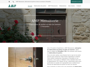 AMF Menuiserie Versailles, Artisan menuisier
