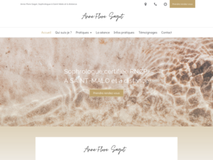 Anne-Flore Sagot Saint-Malo, Sophrologue