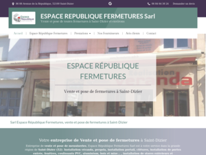 ESPACE REPUBLIQUE FERMETURES Saint-Dizier, Menuiserie, Cloture