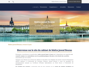 Jawad Bouras Avocat Lyon, Avocat, Avocat fiscaliste, Avocats specialistes en droit des sociétés, Formation