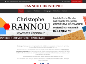 RANNOU CHRISTOPHE Chemillé, Maconnerie, Carrelage