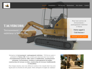 T.M.Vercors Rives, Terrassement, Assainissement, Démolisseur, Elagage et abattage, Travaux d'assainissement, Vrd