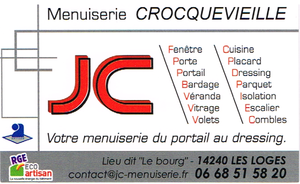 JC Menuiserie Crocquevieille Loges, Entreprise de menuiserie, Artisan menuisier, Menuiserie agencement, Menuiserie bois, Menuisier, Menuisier ebeniste, Menuisier poseur