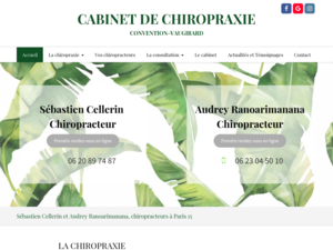 Cabinet de Chiropraxie Convention-Vaugirard Paris 15, Chiropracteur