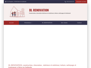 DL RENOVATION Brive-la-Gaillarde, Artisans du bâtiment, Rénovation maison