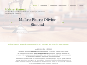 Maître Pierre-Olivier Simond Annemasse, Avocat