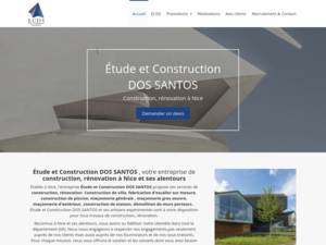 Étude et Construction DOS SANTOS Nice, Construction