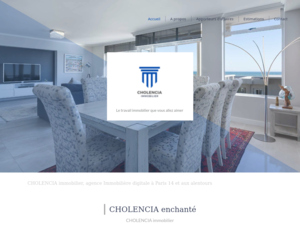 CHOLENCIA immobilier Paris 14, Agence immobilière