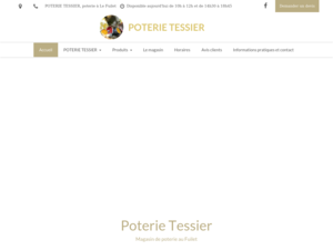 POTERIE TESSIER Le Fuilet, Poterie Céramique