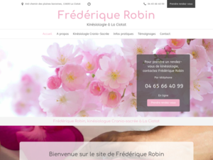 Frédérique Robin La Ciotat, Kinésiologue