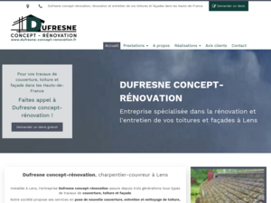 Dufresne concept-rénovation Vermelles, Artisan couvreur, Couverture zinguerie