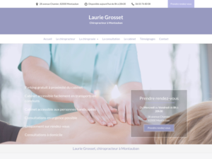 Laurie Grosset Montauban, Chiropracteur