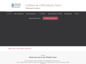 Cabinet de réflexologie Faure La Lande-de-Fronsac, Réflexologue