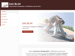 SAS BLIN Roches-l'Évêque, Artisan couvreur, Charpente couverture