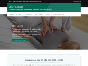 Joël Larski Charleville-Mézières, Médecine chinoise, Diététicien