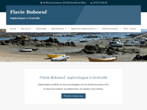 Flavie  Boboeuf Donville-les-Bains, Sophrologue