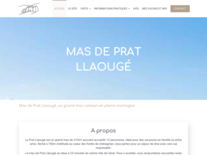 Mas de Prat Llaougé Céret, Gite, Elevage de bovins