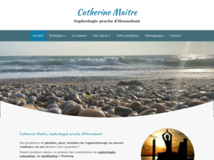 Catherine  Maître Nostang, Sophrologue