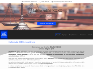Adiki KOKO Avocat Lyon, Avocat