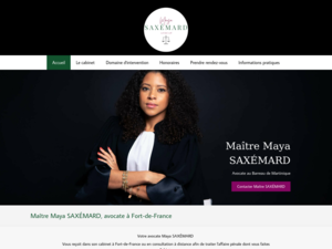 Maya SAXÉMARD Avocate Fort-de-France, Avocat