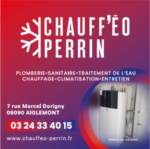 Chauff’éo-Perrin Charleville-Mézières, Dépannage plomberie, Chauffage dépannage, Chauffagiste, Climatisation, Nettoyage de ventilations