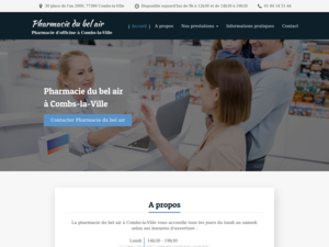 Pharmacie du bel air Combs-la-Ville, Pharmacien officine, Orthopédie générale