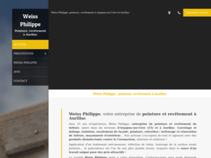Weiss Philippe Aurillac, Artisan couvreur, Ravalement de façade