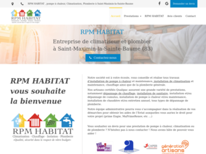 RPM HABITAT Saint-Maximin-la-Sainte-Baume, Artisan plombier