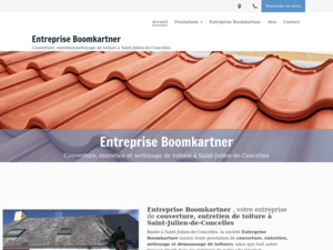 Entreprise Boomkartner Saint-Julien-de-Concelles, Artisan couvreur, Couverture, toiture en chaume, Couvreur toiture, Démoussage, traitement des toitures, Peinture bâtiment, Rénovation toiture