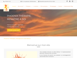 Phoenix Thérapie Bordeaux, Sophrologue, Hypnose