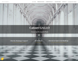 Cabinet GALLO Paris 16, Avocat