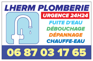 LHERM PLOMBERIE - 24H24 Lherm, Plombier