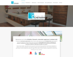 Atelier Chevarin Ambert, Entreprise de menuiserie, Artisan menuisier