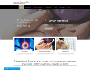 Johan Rochette chiropracteur Suresnes, Chiropracteur, Chiropracteur