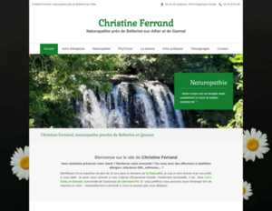 Christine Ferrand Espinasse-Vozelle, Naturopathe